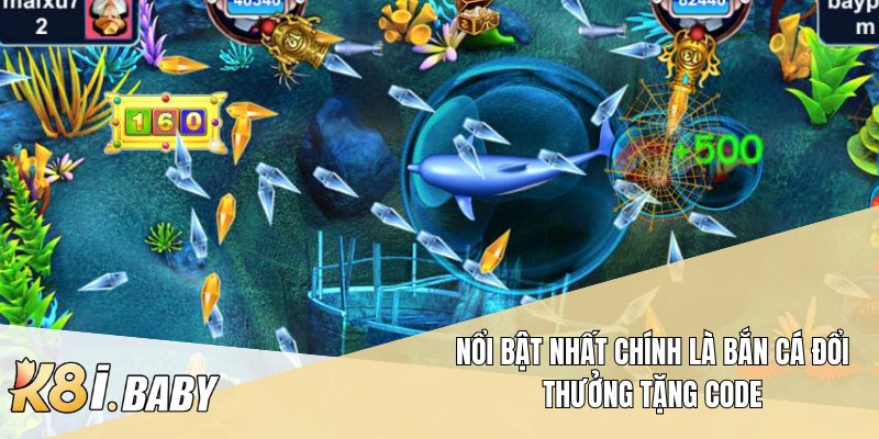 Bắn cá đổi thưởng tặng code K8 không chỉ đơn thuần là một trò chơi