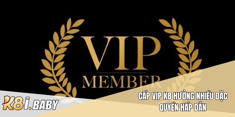 Cấp VIP K8 hưởng nhiều đặc quyền hấp dẫn